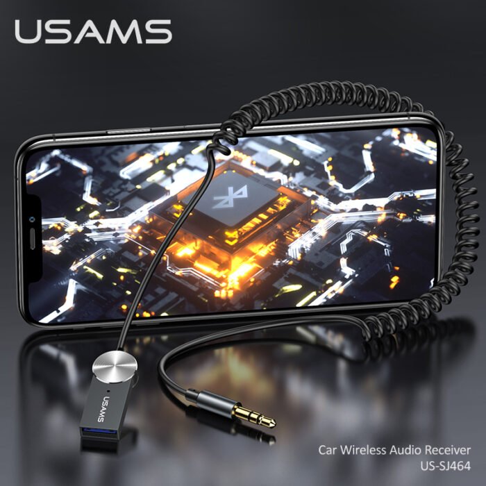USAMS AUX BT спирален кабел US-SJ464 - Image 4