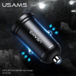 USAMS Полнач за во автомобил US-CC114 C20 2.4A - Image 5