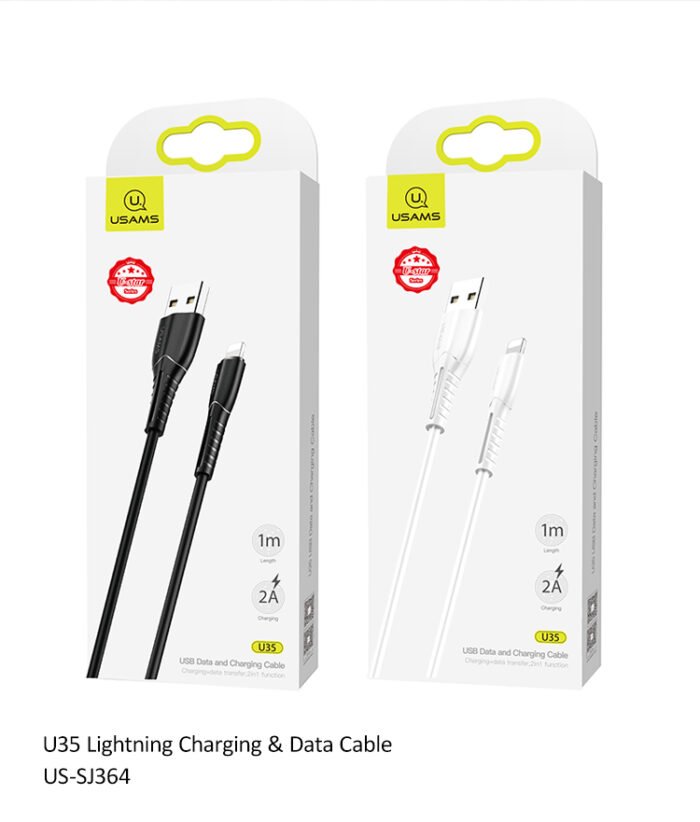 USAMS Кабел US-SJ364 U35 Iphone Charging & Data Cable 1M - Image 12