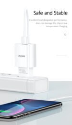 USAMS Полнач за телефон US-CC075 T18 бел - Image 5