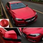 Low Tack Vinyl Chrome Matte Red - Image 2