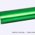 Low Tack Vinyl Chrome Matte Green