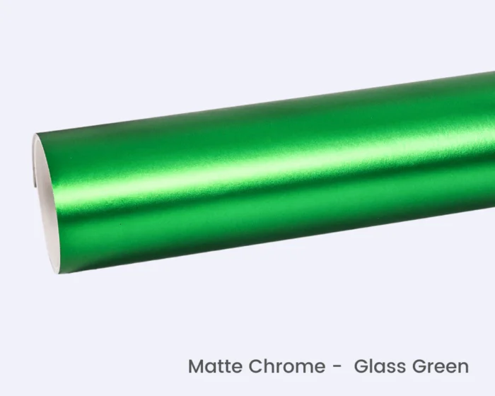 Low Tack Vinyl Chrome Matte Green - Image 1
