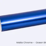 Low Tack Vinyl Chrome Matte Blue