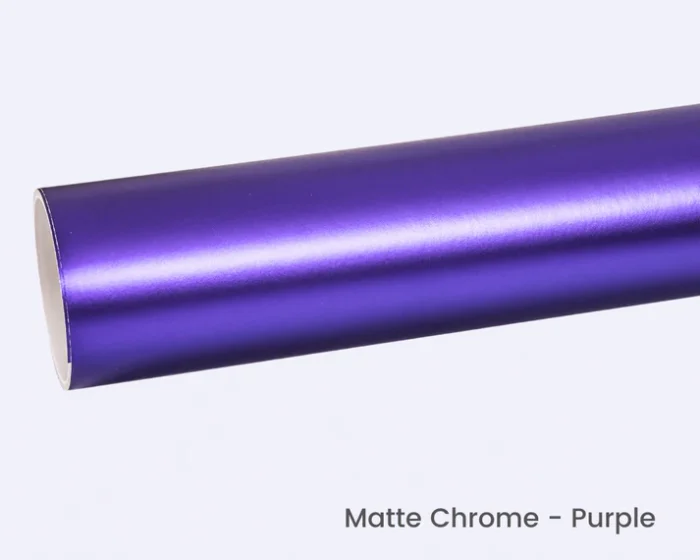 Low Tack Vinyl Chrome Matte Purple - Image 1