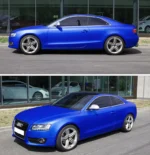 Low Tack Vinyl Chrome Matte Blue - Image 2