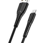 USAMS Кабел US-SJ365 U35 Micro Charging & Data Cable 1M црн