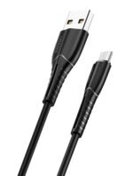 USAMS Кабел US-SJ365 U35 Micro Charging & Data Cable 1M црн