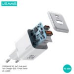 USAMS Брз полнач за телефон US-CC189 - црн - Image 3