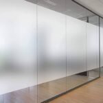 Window Glass Film Frosted White VLT 5%