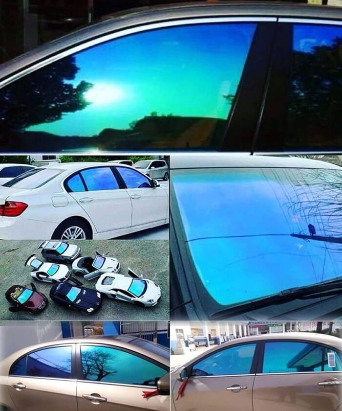 Chameleon Car Window Tint FilmBlue Purple 7099 - Image 2