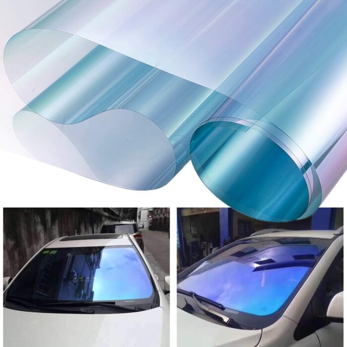 Chameleon Car Window Tint FilmBlue Purple 7099 - Image 3