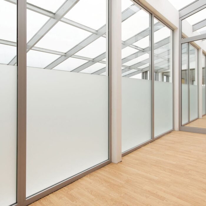 Window Glass Film Frosted White VLT 5% - Image 2