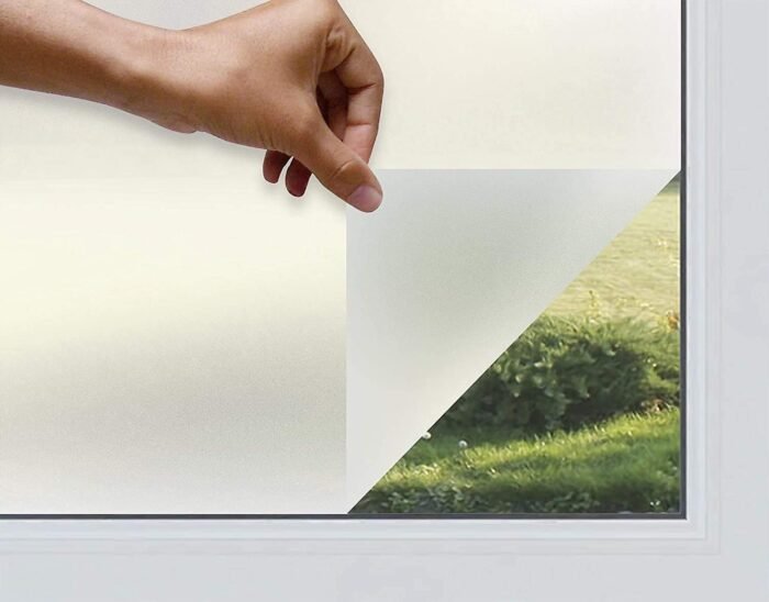 Window Glass Film Frosted White VLT 5% - Image 3