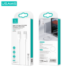 USAMS Кабел US-SJ613 U84 Type-C To Type-C PD 100W 1m - Image 8