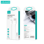 USAMS Кабел 2.4A US SJ604 U84 Iphone Charging & Data Cable 1m - Image 2