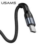 USAMS Кабел 1m Type-C US-SJ449 U55 зелен - Image 2