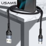 USAMS Кабел 1m Type-C US-SJ449 U55 зелен - Image 3