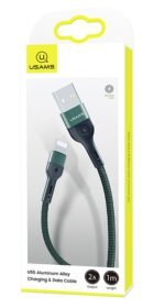 USAMS Кабел 1m Iphone US-SJ448 U55 зелен - Image 2