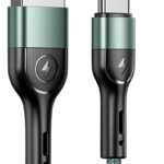 USAMS Кабел 1m Type-C  US-SJ449 U55 зелен