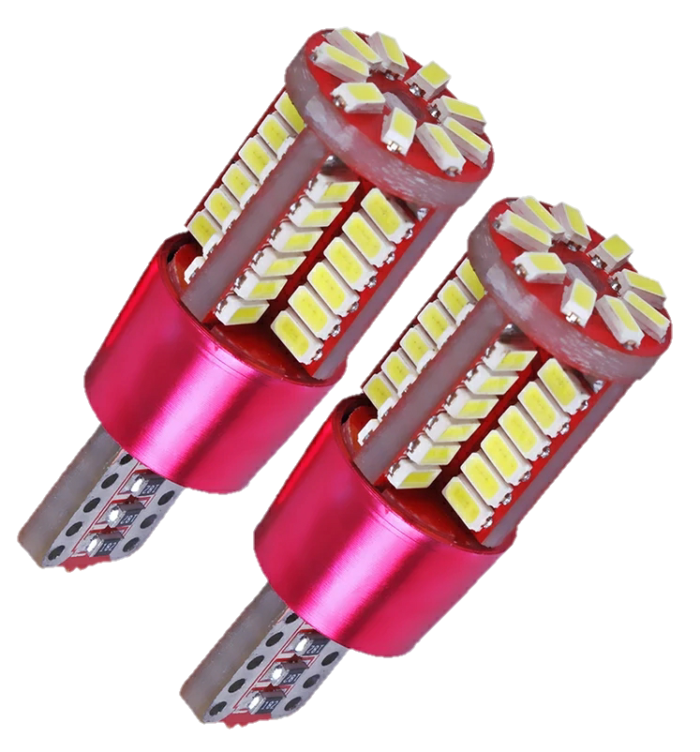 Авто сијалици лед W5W T10-3014-57 Non-Polarity сет од 2сијалици - Image 1