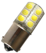 Авто сијалици лед R5W 1156-5050-12 Gel сет од 2сијалици