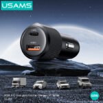 USAMS брз полнач CC283 60W A+C - Image 2