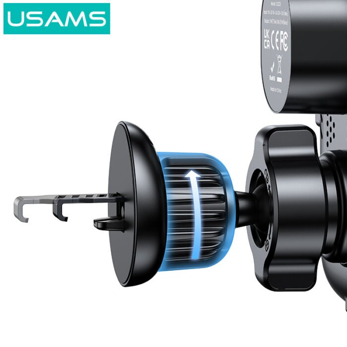 USAMS држач со безжичен полнач CD230 15W - Image 6