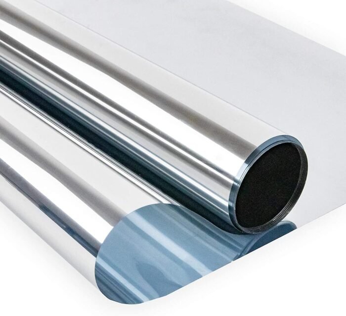 Mirror Silver Window Glass Film VLT 15% - Image 1
