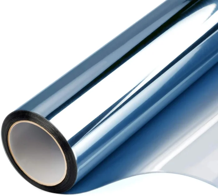 Mirror Silver Window Glass Film VLT 15% - Image 3