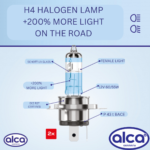 Алка сијалица H4 12V 60/55W +200% 2 сијалици во сет - Image 2