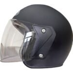 Кацига за мотор - 2415 - 1 мат црна