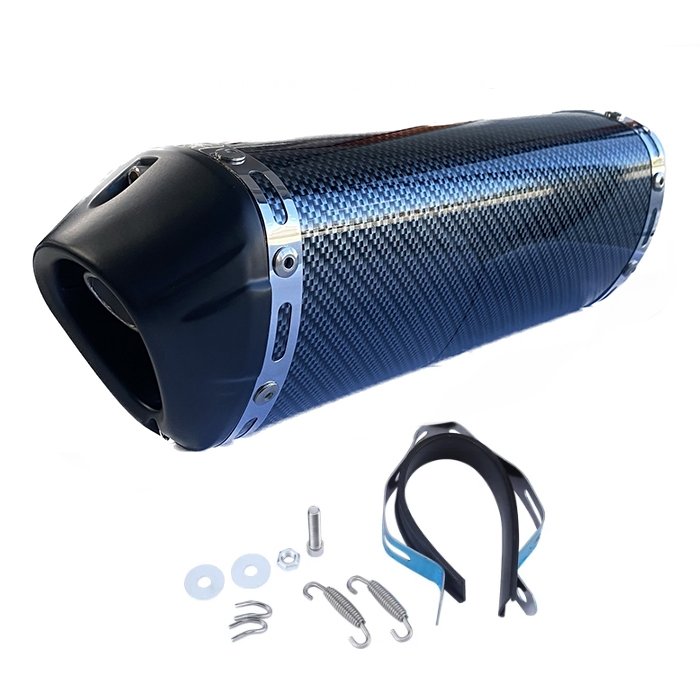 59893 Мото ауспух PA545 - 35 см - КАРБОН - Image 1